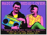 Artist: b'Cullen, Gregor.' | Title: b'Radio red all over.' | Date: 1984 | Technique: b'screenprint, printed in colour, from four stencils'