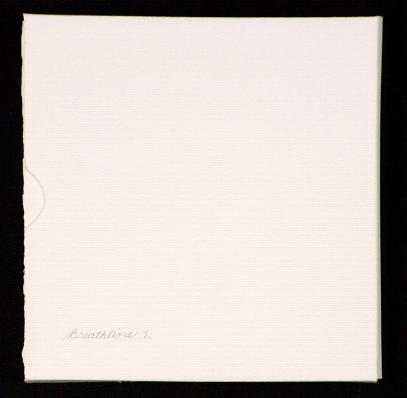 Artist: b'Brennan, Anne.' | Title: b'Porfolio cover.' | Date: 1996