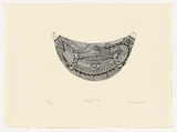 Artist: NGULAMEN, | Title: Ganyarra. | Date: 2006 | Technique: etching, printed in black ink, from one plate