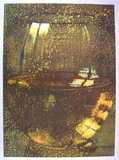 Artist: b'Maguire, Tim.' | Title: b'Glass I' | Date: 1997 | Technique: b'lithograph, printed in colour, from multiple stones' | Copyright: b'\xc2\xa9 Tim Maguire'