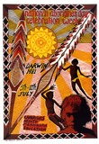 Artist: b'McMahon, Marie.' | Title: b'National Aborigines Day Celebration Week' | Date: 1981 | Technique: b'screenprint, printed in colour, from multiple stencils' | Copyright: b'\xc2\xa9 Marie McMahon. Licensed by VISCOPY, Australia'