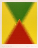 Artist: b'ROSE, David' | Title: b'Equilateral I' | Date: 1971 | Technique: b'screenprint, printed in colour, from three stencils'