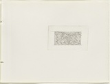 Artist: JACKS, Robert | Title: not titled [abstract linear composition]. [leaf 32 : recto] | Date: 1978 | Technique: etching, printed in black ink, from one plate