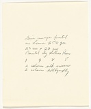 Artist: b'Lithos Press.' | Title: b'not titled [title page]' | Date: 1985 | Copyright: b'\xc2\xa9 Tim Storrier'