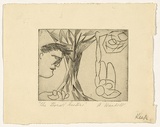 Artist: Wienholt, Anne. | Title: The birds' nesters | Date: 1947 | Technique: line-engraving, printed in black ink with plate-tone, from one copper plate