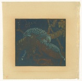 Artist: b'GRIFFIN, Murray' | Title: b'Chestnut Teal.' | Date: by 1969 | Technique: b'linocut printed in four colour from three blocks,'