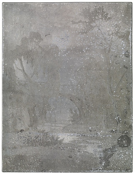 Artist: Glover, Allan. | Title: Etching plate for Dusk | Technique: etched plate