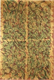 Artist: b'REDBACK GRAPHIX' | Title: b'Wrapping paper: Gold' | Date: 1986 | Technique: b'screenprint, printed in colour, from three stencils'