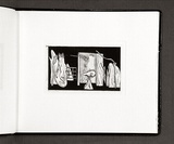 Artist: Gurvich, Rafael. | Title: Seven day week: the second day. [leaf 9: recto]. | Date: (1977) | Technique: etching, printed in black ink, from one plate | Copyright: © Rafael Gurvich