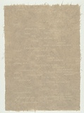Artist: MADDOCK, Bea | Title: Four pages (II) | Date: 1988 | Technique: letterpress, printed in white ink, from commercial printing plates