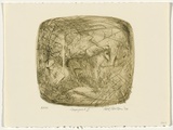 Artist: b'NICOLSON, Noel' | Title: b'Scapegoat II' | Date: 1994 | Technique: b'lithograph, printed in brown ink, from one stone'