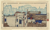 Artist: b'Haefliger, Paul.' | Title: b'View of Sydney' | Date: 1933 | Technique: b'woodcut, printed in colour, from multiple blocks'