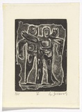 Artist: SELLBACH, Udo | Title: not titled | Date: 1960-80 | Technique: etching