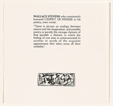 Title: Dedication page for Bruno Leti: Landscapes, memories and fantasies | Date: 1987 | Technique: offset-lithograph, printed in black ink, from one plate