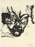 Artist: b'PARR, Mike' | Title: b'not titled.' | Date: 1995 | Technique: b'lithograph, printed in black ink, from one stone'