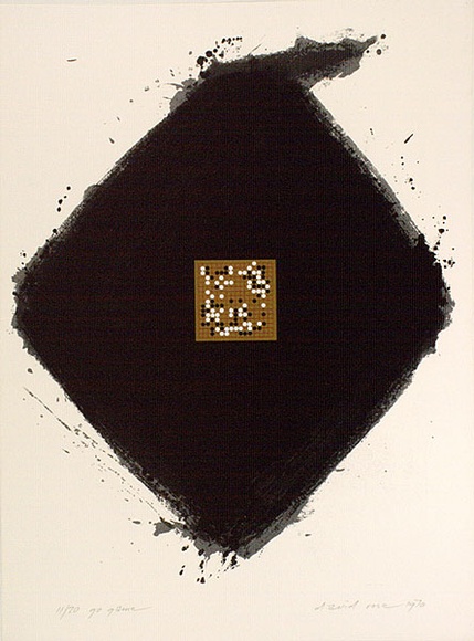 Artist: b'Rose, David.' | Title: b'Go game' | Date: 1970 | Technique: b'screenprint, printed in colour, from six stencils'