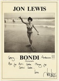 Artist: b'UNKNOWN' | Title: b'Jon Lewis. Bondi photographs' | Date: 1985 | Technique: b'offset-lithograph'