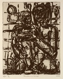 Artist: Furlonger, Joe. | Title: Madonna and child (no.3) | Date: 1989 | Technique: etching, printed in black ink, from one plate
