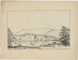 Title: Kangaroo Point | Date: c.1853 | Technique: lithograph, printed in black ink, from one stone