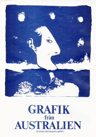Artist: b'PRINT COUNCIL OF AUSTRALIA' | Title: b'Exhibition catalogue/poster | Grafik fran Australien [presented by the Print Council of Australia]. Stockholm, Sweeden: Grafiska Sallskapets galleri' | Date: 1978