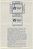 Artist: Cowper, Martin. | Title: Peacock brand. | Date: 1977 | Technique: screenprint, printed in blue/black ink, from one stencil