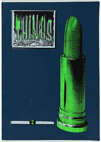 Artist: b'Kozic, Maria.' | Title: b'Things 2' | Date: 1988 | Technique: b'screenprint, offset-lithograph' | Copyright: b'\xc2\xa9 Courtesy of the artist and Anna Schwartz Gallery'