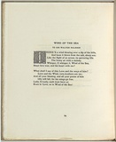 Artist: b'LINDSAY, Lionel' | Title: b'Wind of the sea.' | Date: 1911 | Technique: b'letterpress text, printed in black ink,' | Copyright: b'Courtesy of the National Library of Australia'