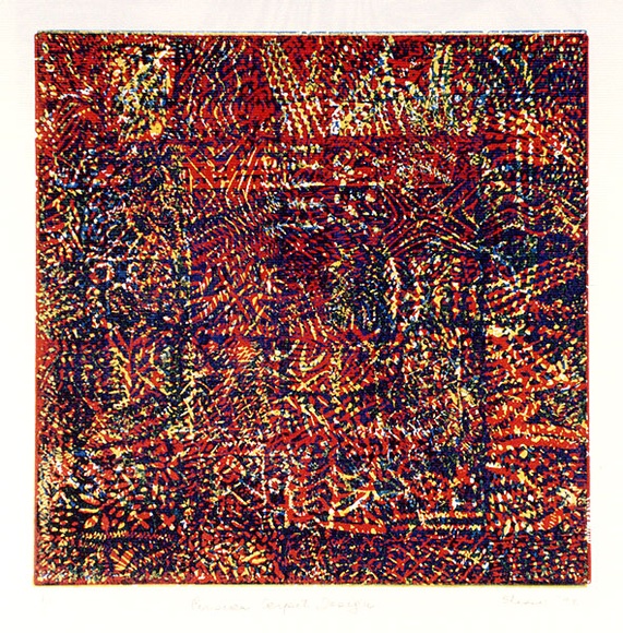 Artist: SHEARER, Mitzi | Title: Persian carpet design | Date: 1978