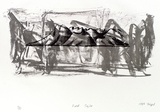 Artist: Lowe, Geoff. | Title: First sight | Date: 1986 | Technique: lithograph, printed in colour, from two plates (black and grey)