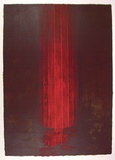 Artist: b'Maguire, Tim.' | Title: b'not titled [red vertical column]' | Date: 1987 | Technique: b'lithograph, printed in colour, from four plates' | Copyright: b'\xc2\xa9 Tim Maguire'