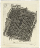 Artist: b'SELLBACH, Udo' | Title: b'(Fragment with circles)' | Date: (1967) | Technique: b'etching and aquatint, printed in black ink, from one plate with plate-tone'