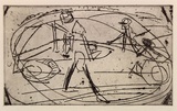 Artist: b'Furlonger, Joe.' | Title: b'Mechanics' | Date: 1992, May-July | Technique: b'etching and drypoint, printed in black ink, from one plate'