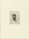 Artist: PARR, Mike | Title: Organon I | Date: 1987 | Technique: etching, printed in black ink, from one plate