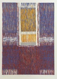 Artist: b'Dudin, Mary.' | Title: b'Element growth' | Date: 1997, July | Technique: b'woodcut, printed in colour, from multiple blocks'