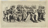Artist: Percival, C.H. | Title: The last tram. | Date: c.1925 | Technique: etching, printed in black ink, from one plate