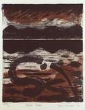 Artist: Jones, Tim. | Title: Hudson River | Date: 1994, May | Technique: lithograph, printed in colour, from two stones