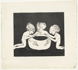 Artist: BOYD, Arthur | Title: The women's vow. | Date: (1970) | Technique: etching and aquatint, printed in black ink, from one plate | Copyright: Reproduced with permission of Bundanon Trust