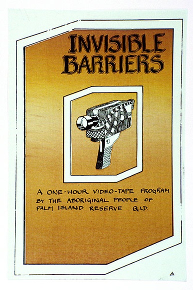 Artist: b'LITTLE, Colin' | Title: b'Invisible Barriers' | Technique: b'screenprint, printed in colour, from multiple stencils'