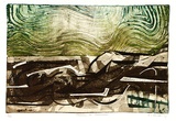 Artist: b'Backen, Earle.' | Title: b'Phlebus the Phoenician.' | Date: 1969 | Technique: b'etching and aquatint, printed in colour'