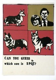 Artist: b'Megalo Screenprinting Collective.' | Title: b'Wild dog series no.3' | Date: 1981 | Technique: b'screenprint, printed in colour, from three stencils'