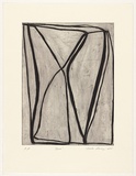 Artist: Kovacs, Ildiko. | Title: Bend | Date: 2005 | Technique: drypoint, printed in black ink, from one plate