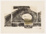 Artist: b'HIGGINS, Tom' | Title: b'Jack and Jill' | Date: 1977 | Technique: b'etching, printed in colour, from seven plates'