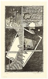 Artist: WALKER, Murray | Title: The Journey. | Date: 1970 | Technique: lithograph, printed in black ink, from one stone