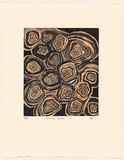Artist: SANDY NUNGURRAYI, Lurline | Title: Untitled (1). | Date: 2006 | Technique: etching, aquatint and open-bite with colour roll, printed in colour, from multiple plates
