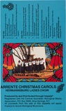 Artist: REDBACK GRAPHIX | Title: Cassette cover: Arrente Christmas Carrols, Hemmansburg Ladies Choir | Date: 1980 | Technique: offset-lithograph, printed in colour, from four plates