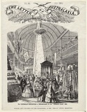 Artist: Calvert, Samuel. | Title: The Victorian Exhibition in Melbourne, for the 'World's Fair', 1862. | Date: 1862 | Technique: wood-engraving, printed in black ink, from one block