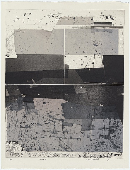 Artist: b'Neeson, John P.' | Title: b'Number 2' | Date: 1971 | Technique: b'etching and aquatint'