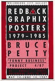 Title: Redback Graphix exhibition 1 | Date: 1987 | Technique: screenprint, printed in red and black ink, from two stencils