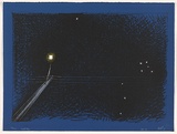 Artist: b'Kelly, William.' | Title: b'Night sky southern cross.' | Date: 1988-93 | Technique: b'screenprint, printed in colour, from four stencils'