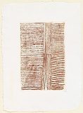 Artist: b'Kantilla, Kitty. (Kutuwalumi Purawarrumpatu).' | Title: b'Jilamarra design' | Date: 1999, November | Technique: b'sugarlift aquatint, printed in brown ink, from one plate'
